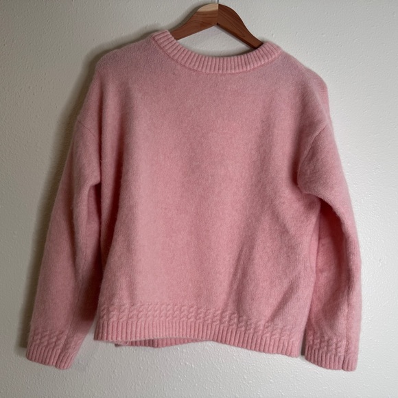 Sezane Blush Pink Amiel Jumper Sweater - Picture 2 of 6